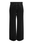 Onlhope Hw Studded Wide Dnm Tai Black ONLY