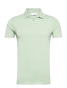Stretch Polo Shirt S/S Green Lindbergh