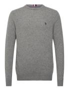 Ketil Reg Lw Uspa M Knit Grey U.S. Polo Assn.