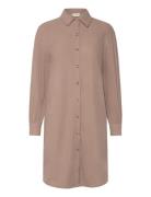 Crkanna Dress Beige Cream