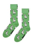 Llama Sock Green Happy Socks