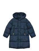 Vmnova Coat Hood Ga Girl Navy Vero Moda Girl