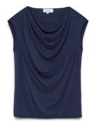 Viscose T-Shirt Navy Rosemunde