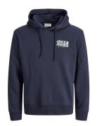 Jjgeplas Sweat Hood Ln Navy Jack & J S