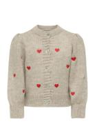 Kmgsilla Ls O-Neck Cardigan Knt Beige Kids Only