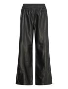 Tasher Wide Leg Pu Trouser Black French Connection