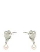 Earring, Caia Small Silver Enamel Copenhagen