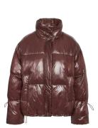 Nmallie Shiny Puffer Noos Brown NOISY MAY