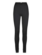 Silk Jersey - Long Tights Black Lady Avenue