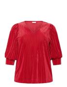 Kccacanna Blouse Red Kaffe Curve