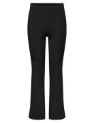 Kogfever Rib Flared Pants Cp Jrs Noos Black Kids Only