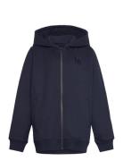 Tnreza Zip Hoodie Navy The New