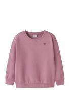 Nmfvima Ls Sweat Bru Noos Pink Name It