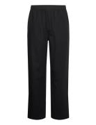 Wwlax Herringb Trousers Black WOOD WOOD
