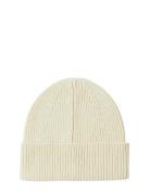 Slhmason Merino Wool Beanie Cream Selected