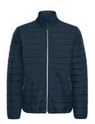 Bhedmar Puffer With Stand Collar Navy Blend