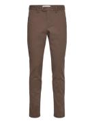 Slim Cotton Herringb Pants Brown GANT
