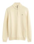 Casual Cotton Half Zip White GANT