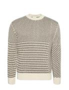 Ls Wool Menswear Pattern Crwnk S Beige Calvin Klein