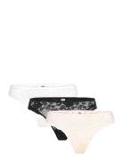 Brief Thong Reg Iris Lace Back Patterned Lindex
