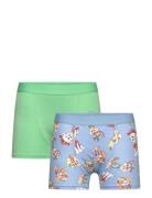 Boxer 2 Pack Elastic Paw Patro Blue Lindex