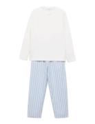 Striped Long Pyjamas Blue Mango
