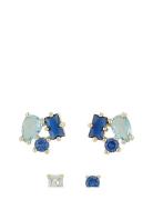 River Ear Set G/Mix Blue - Blue SNÖ Of Sweden