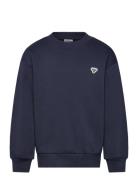 Hmljr Loose Crewneck Bee Navy Hummel