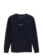 Printed Longsleeve Navy Tom Tailor
