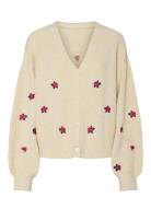Yasfleur Ls Knit Cardigan S. Noos Cream YAS