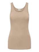 Jdyava S/L Tank Top 180 Jrs Noos Beige JDY