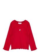 Tnstrianna L_S Rib Tee Red The New