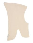 Balaclava Wool Knit Windstop Cream Huttelihut