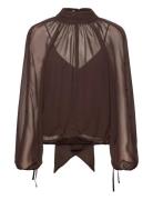 Dante6-Sonia Bohemian Blouse Brown Dante6