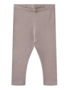 Rib Leggings Maddy Grey Wheat
