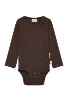 Body L/S Modal Brown Petit Piao