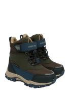 Winter Boot Tex Velcro Khaki Mikk-line