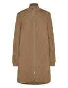 Padded Quilt Coat Beige Ilse Jacobsen