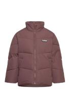 Hmljr Puffer Jacket Brown Hummel