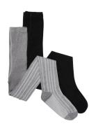 Stockings 2-Pack Grey Creamie