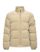 Cord Puffer Jacket Beige GANT