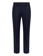 Flannel Herringb Suit Pants Navy GANT