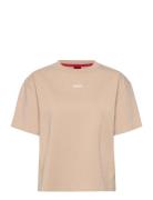 Shuffle_T-Shirt Beige HUGO
