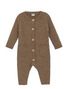 Jumpsuit - Knitted Brown CeLaVi