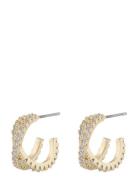 Fanny Double Oval Ear Gold SNÖ Of Sweden