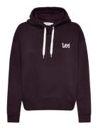 Essential Hoodie Burgundy Lee Jeans