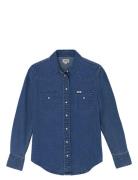 Western Shirt Blue Wrangler