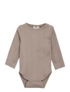 Body Ls Rib Beige En Fant