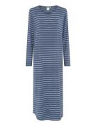 Nicole Longsleeved Long Dress Blue CCDK Copenhagen