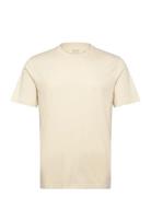 Classic Fit Knit T Shirt Cream Hollister